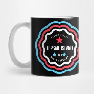 Topsail Island, NC Summer Patriotic Pride This Fourth Mug